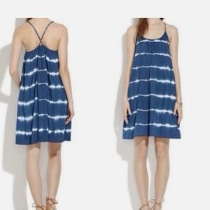 Madewell Blue and White Striped Dress